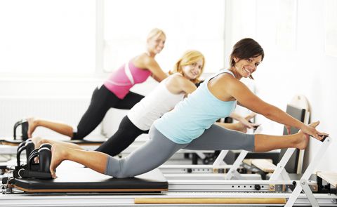 Ladies on Reformer Pilates Can
